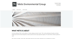 Desktop Screenshot of metis-env.com